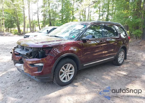 2018 Ford Explorer Xlt z USA, uszkodzony, nr VIN 1FM5K8DH5JGC20690
